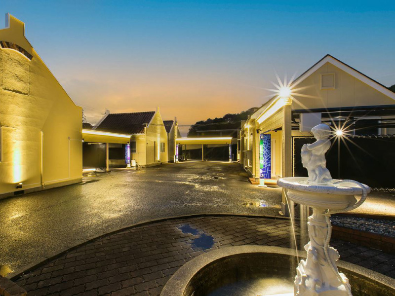 山口県小野田IC近くのラブホテル プレジャーリゾート ソル 小野田店の外観画像