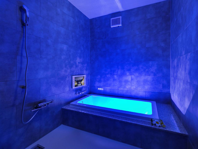 山口県小野田IC近くのラブホテル プレジャーリゾート ソル 小野田店のお風呂参考画像